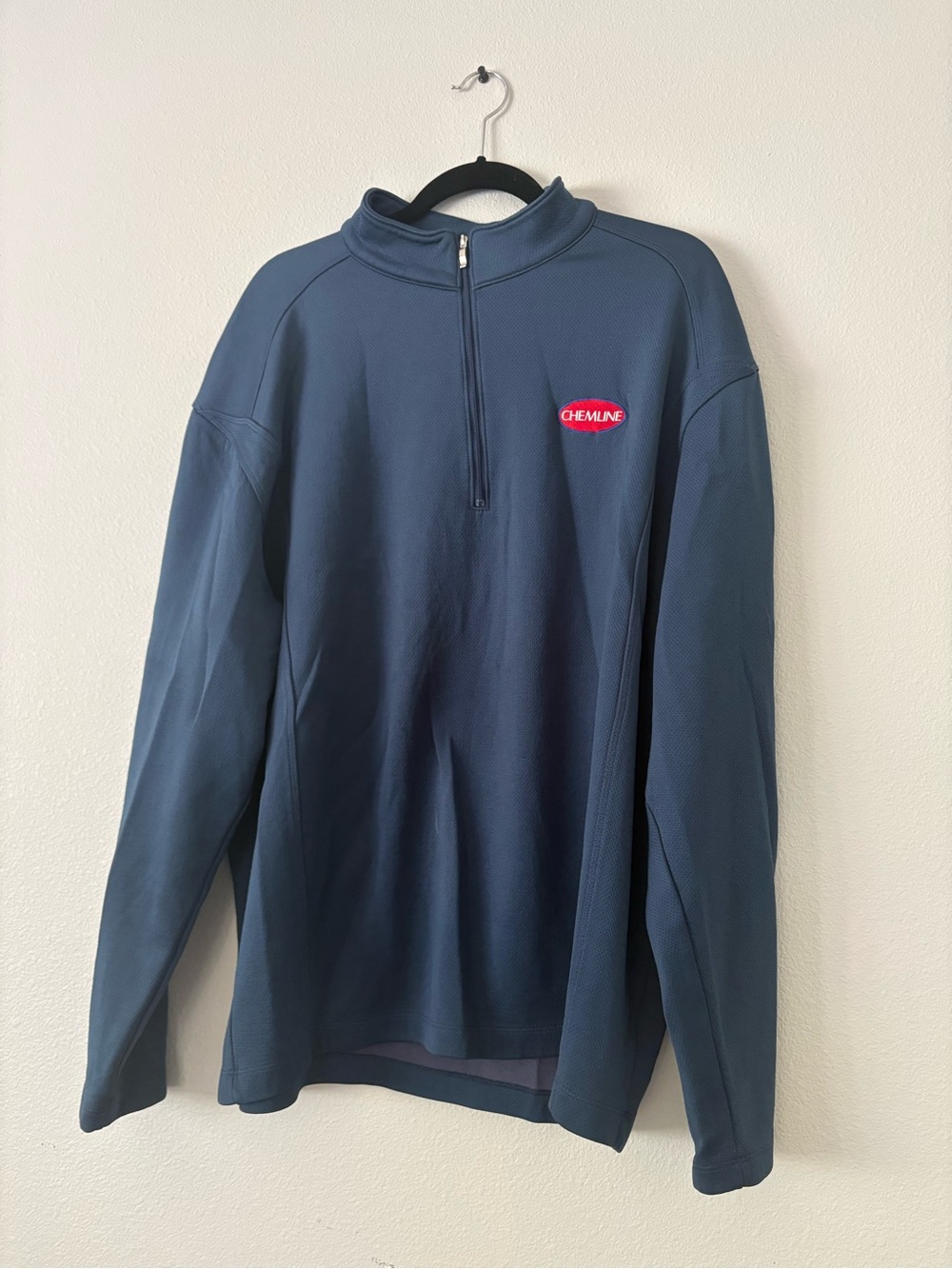 Nike Navy Blue Quarter-Zip Sweater